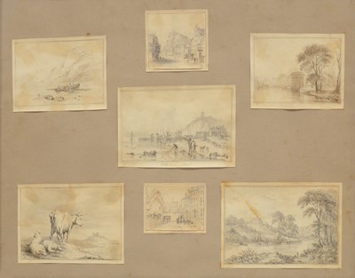 Lot 122 - Cecilia Markham, a collection of pen and ink drawings
