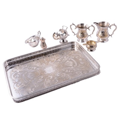Lot 92 - Collection of electroplated wares