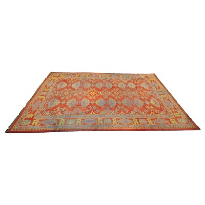 Lot 420 - Large Oushak carpet, early 20th century