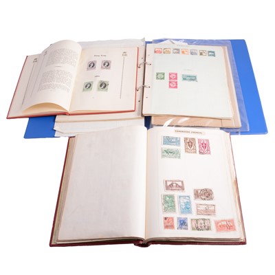 Lot 185 - Collection of stamps in a leather portmanteau
