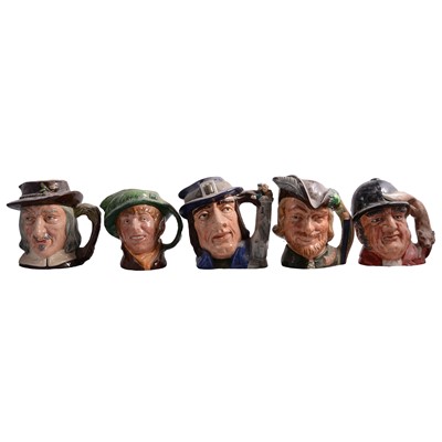 Lot 68 - Ten Royal Doulton large-sized character jugs