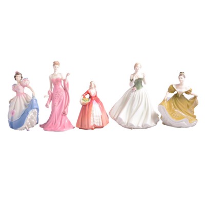 Lot 35 - Collection of nine china figurines