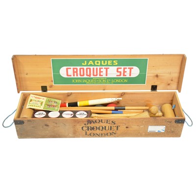 Lot 231 - Jaques Standard Croquet set, model 71280