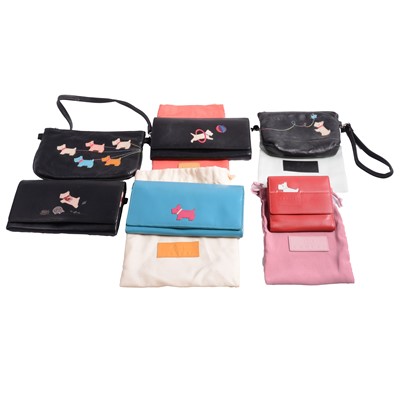 Lot 509 - Radley - a collection of handbags, purses, and mobile phone holders.