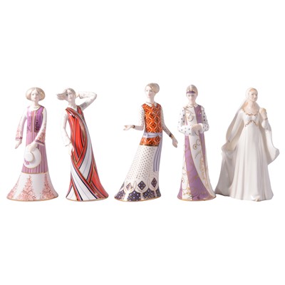 Lot 2 - Royal Crown Derby, four figurines from The Classic Collection