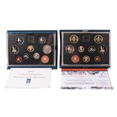 Lot 259 - Two Royal Mint UK Proof Coin Sets.
