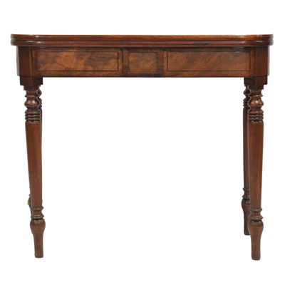 Lot 426 - Regency mahogany tea table