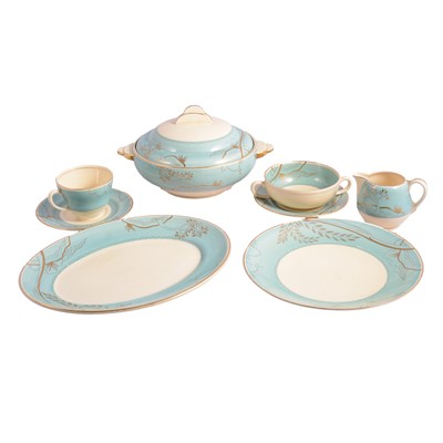 Lot 77 - Clarice Cliff, an extensive 'Reverie' dinner service