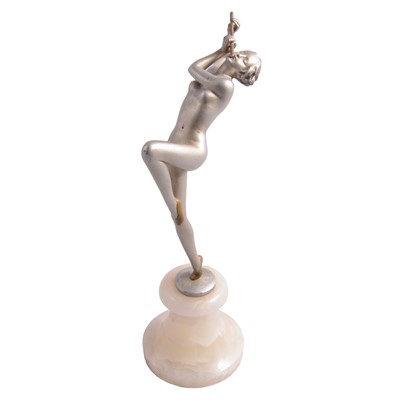 Lot 32 - Josef Lorenzl, an Art Deco figure of a Dancer with flute