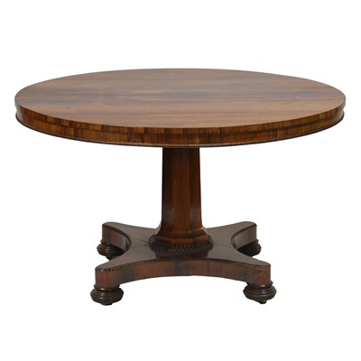 Lot 232 - Victorian rosewood dining table