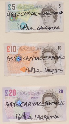 Lot 444 - Matthieu Laurette, Art = Capital = Spectacle (GBP)