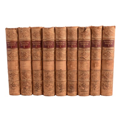 Lot 140 - Sir Walter Scott, Waverley Novels Centenary Edition, 1871