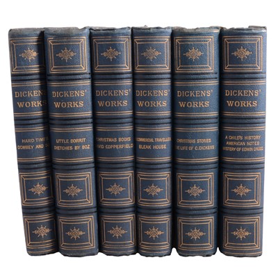 Lot 141 - Charles Dickens, The Works, 1890's, 10vols
