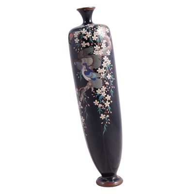 Lot 113 - Japanese cloisonne vase