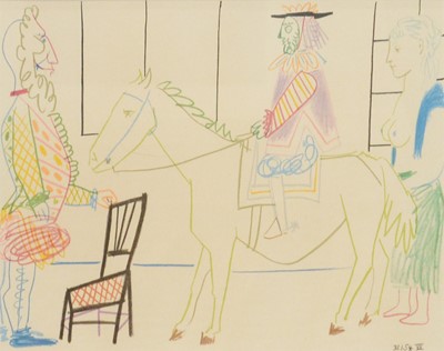 Lot 431 - After Pablo Picasso, La Comedie Humaine, 1954