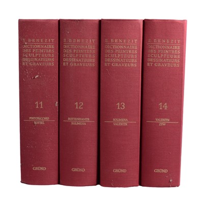 Lot 189 - Benezit Dictionary of Artists, Grund, 1999 edition, in 14 vols.