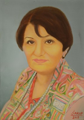 Lot 459 - Sarup Singh Dhandia MBE, a collection of thirteen portraits of Indian sitters