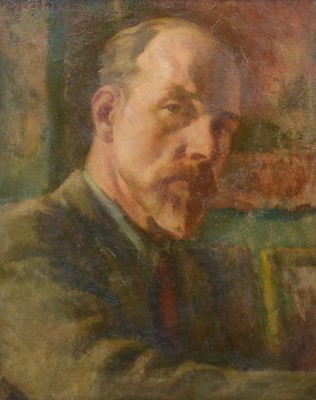Lot 221 - George Herbert Buckingham Holland, Self Portrait