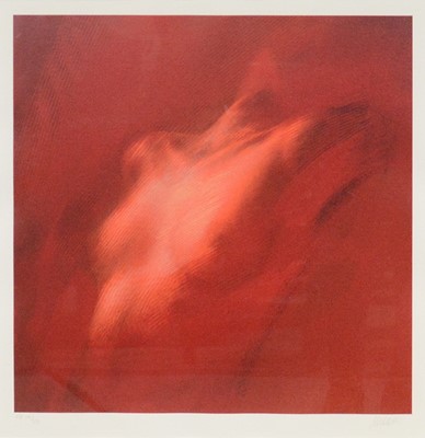 Lot 409 - Sergio Mooro, Red Drape II, and Statuesque