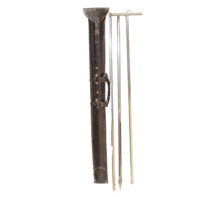 Lot 552 - A rare early to mid 20th century haystack thermometer