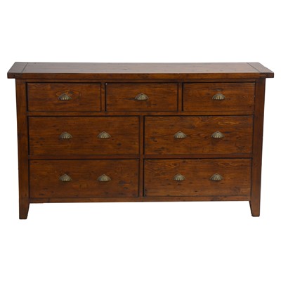 Lot 424 - Matched suite of reclaimed wood furniture