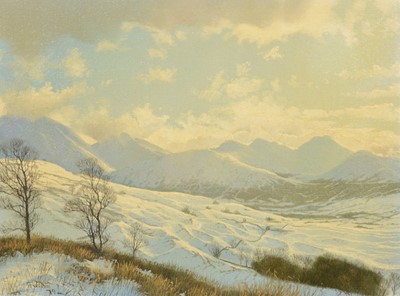 Lot 268 - Rob Ritchie, Winter landscape