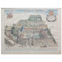 Lot 236 - After David Loggan, Collegiun Christi [Christ...