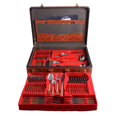 Lot 139 - Solingen canteen of cutlery, Modell pattern