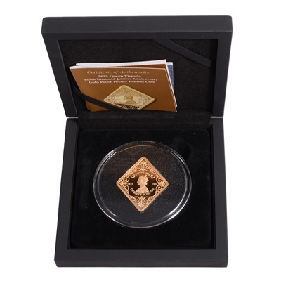 Lot 325 - 2022 Queen Victoria 125th Diamond Jubilee Anniversary Gold Proof Twenty Pounds Coin.