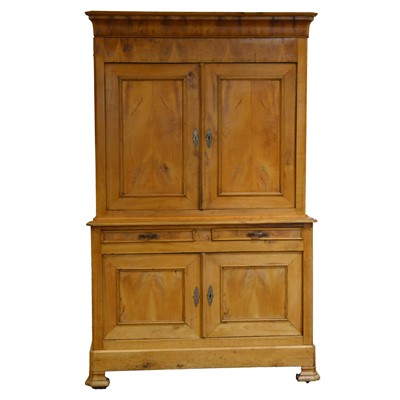 Lot 357 - French provincial fruitwood buffet