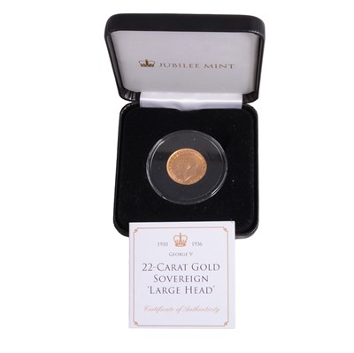 Lot 312 - 'Large Head' Full Gold Sovereign, George V 1926, Pretoria Mint.