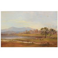 Lot 250 - Monogrammist C.N., Yerring, Cattle by a lake,...