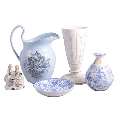 Lot 74 - Two boxes of decorative ceramics
