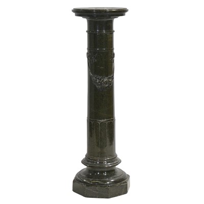 Lot 57A - Green marble column