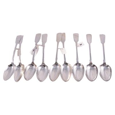Lot 370 - Silver table spoons