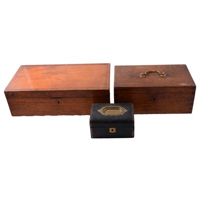 Lot 126 - Quantity of wooden boxes and caddies
