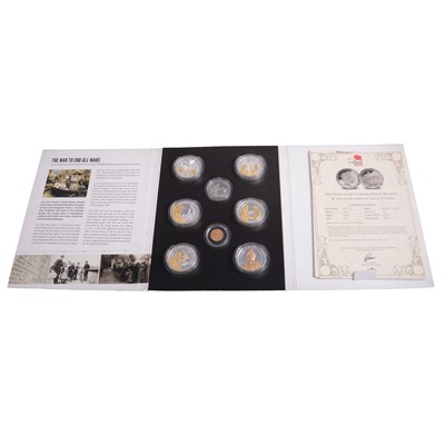 Lot 237 - London Mint Office - We Will Remember Them / In Flanders Fields Museum Coin Collection.