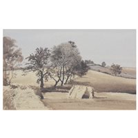 Lot 275 - Peter Newcombe, Northamptonshire landscape,...