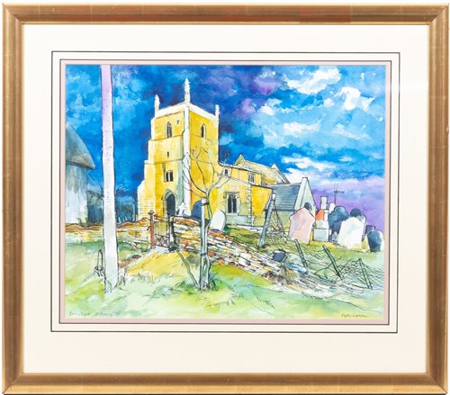 Lot 282 - Rigby Graham, Bringhurst, February '76, signed...
