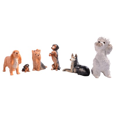 Lot 66 - Sylvac Pottery, a collection of dog figurines