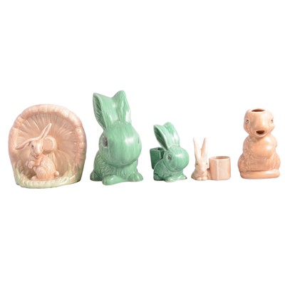 Lot 22 - Sylvac Pottery, a collection of Rabbit figurines