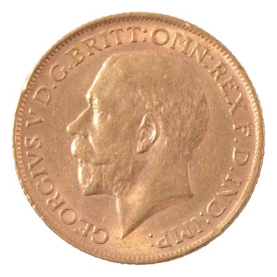 Lot 201 - A Gold Full Sovereign Coin, George V 1912.