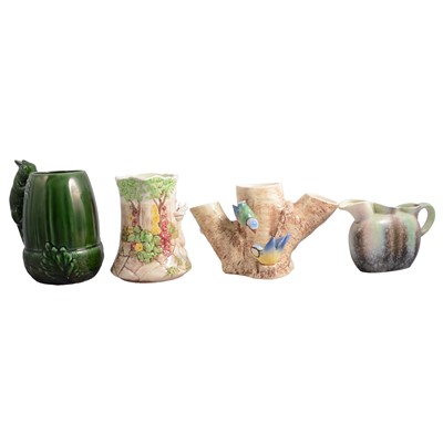 Lot 48 - Sylvac Pottery, two boxes of assorted jugs and vases