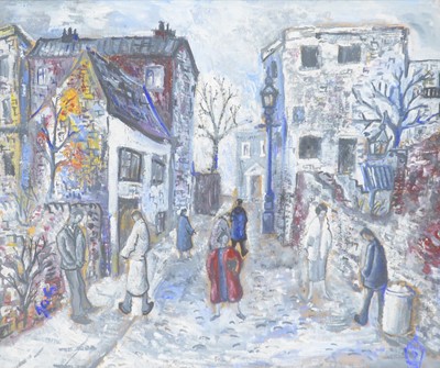 Lot 302 - John Bowstead, Street scene