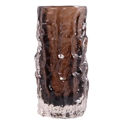 Lot 29 - Whitefriars, a small cylindrical Bark vase, Textured Series