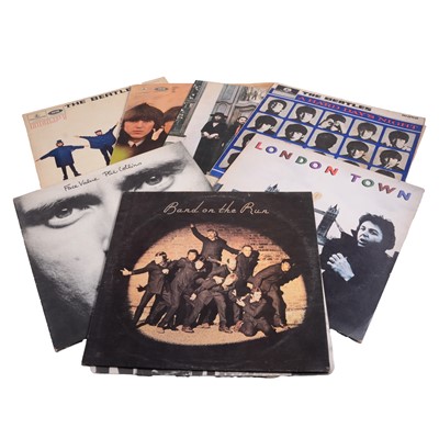 Lot 154 - A collection of 1960s and later vinyl albums, and The Graphic June 4, 1895.