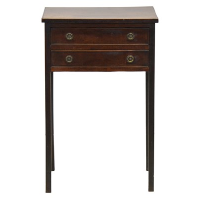 Lot 394 - Victorian mahogany side table