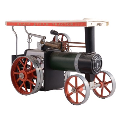 Lot 144 - Mamod live steam traction engine, model TE1A
