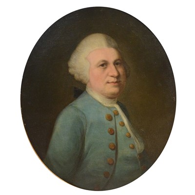 Lot 302 - Scottish School, Portrait of a man, Thomas Dickson MD