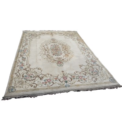 Lot 433 - Chinese sculpted carpet